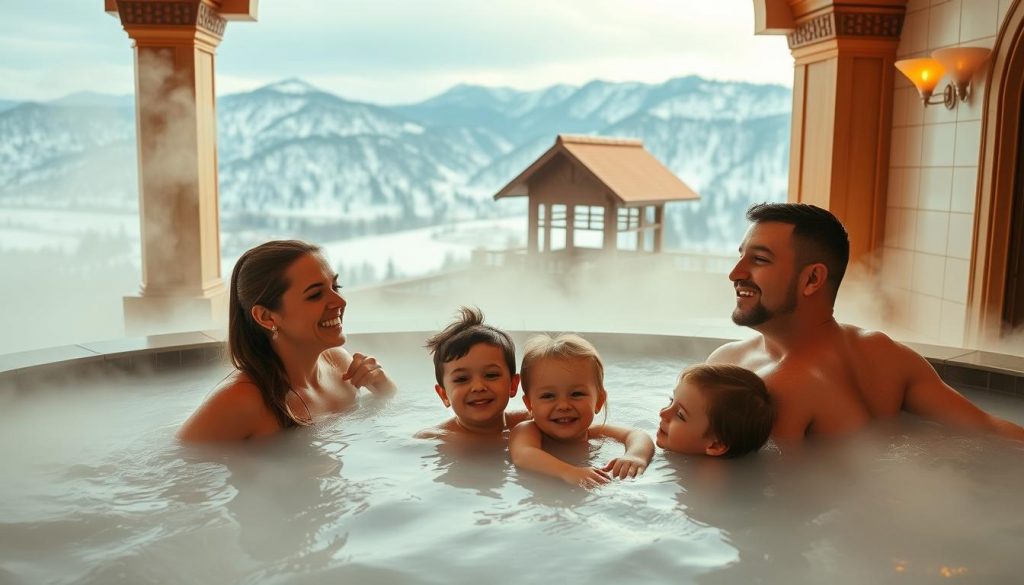 Family planning thermal bath visit